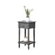 preview thumbnail 22 of 44, Copper Grove Dalem 1 Drawer Accent Table with Shelf