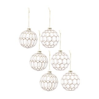 Western Glass Ball Ornament (Set of 6) main image 1