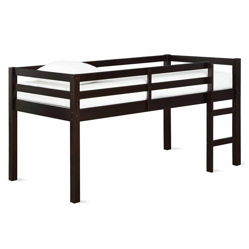 Living Milton Twin Junior Loft Bed in Espresso Bed Bath & Beyond
