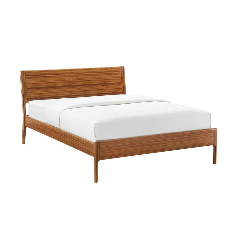 Ventura King Platform Bed, Amber