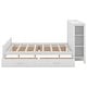 preview thumbnail 34 of 32, Wood Platform Beds Frame Full Size Storage Bed with Storage Shelves Headboard and 4 Drawers, Support Slats, Space Saving Storage