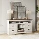 preview thumbnail 1 of 3, Farmhouse High TV Console 31.9" H - Antique White