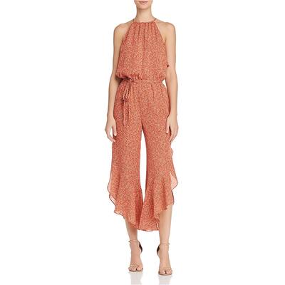 Joie Womens Sleeveless Jumpsuit,, Orange, X-Small