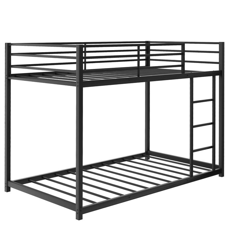 Metal Bunk Bed with Ladder