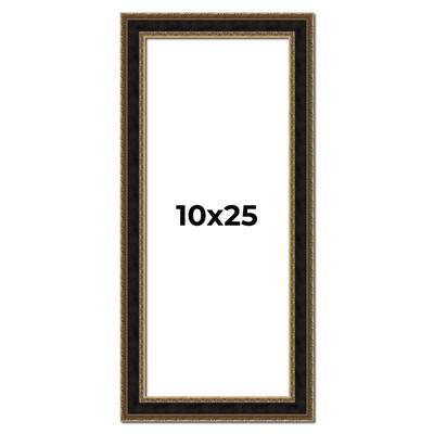 10x25 Frame Gold Antique Vintage Sold Wood Picture Frame | 1.75 Inch