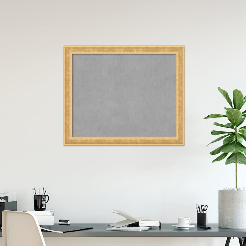 Amanti Art Trellis Gold Framed Magnetic Board