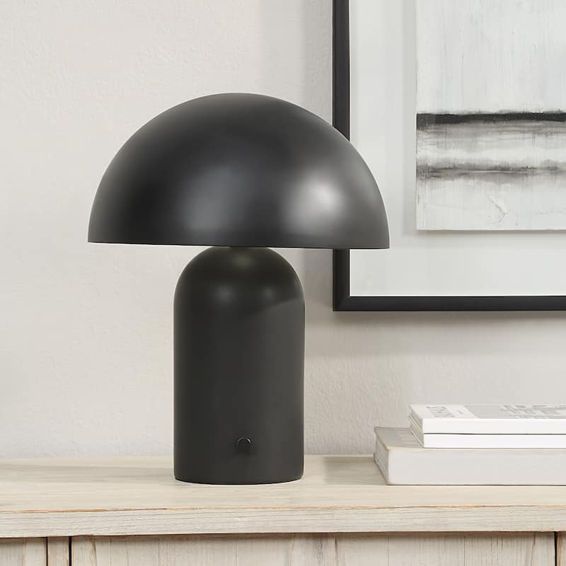 Renwil Sombra 16" Height Table Lamp, Black