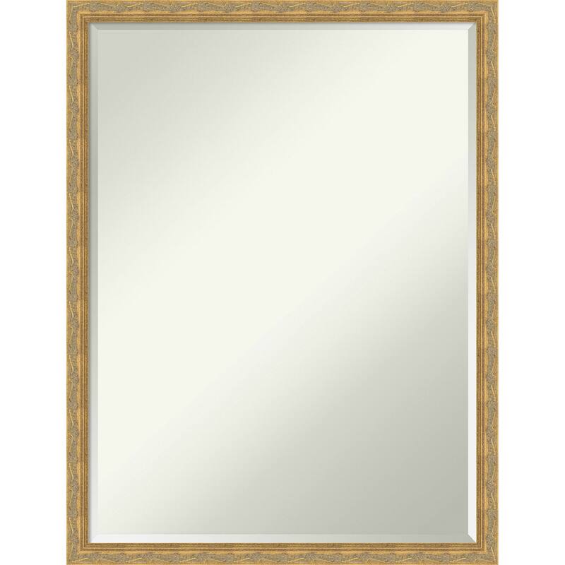 Mila Half-Inch-Bevel Wood Framed Wall Mirror