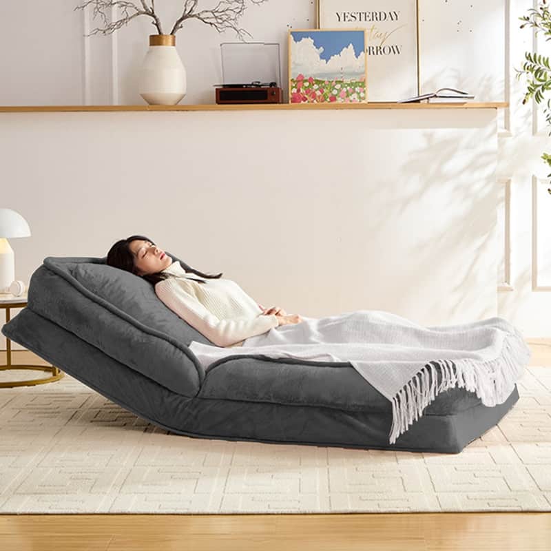 Versatile Foldable Lazy Sofa,3-in-1 Fold Small Tatami Sofa Bed,Lounge Chair Sofa, Human Friendly Pet Beds Lazy Sofa