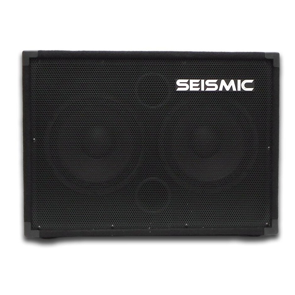 Shop Seismic Audio 210 Bass Speaker Cabinet Pa Dj 400 W 2x10 Pro