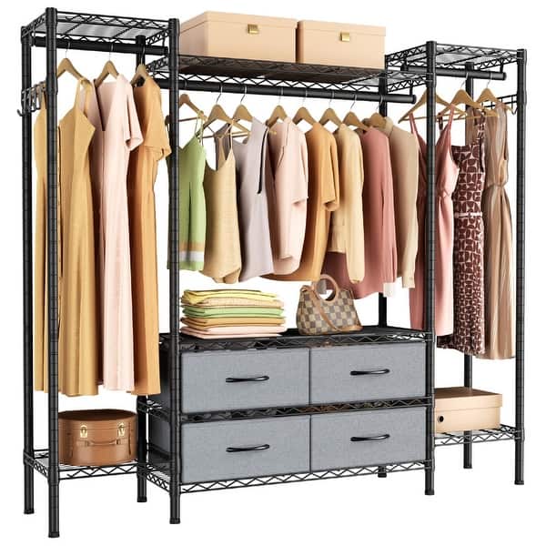 Extra Large Garment Rack Large Garment Rack Heavy Duty Clothes Rack - Bed Bath & Beyond - 42781819
