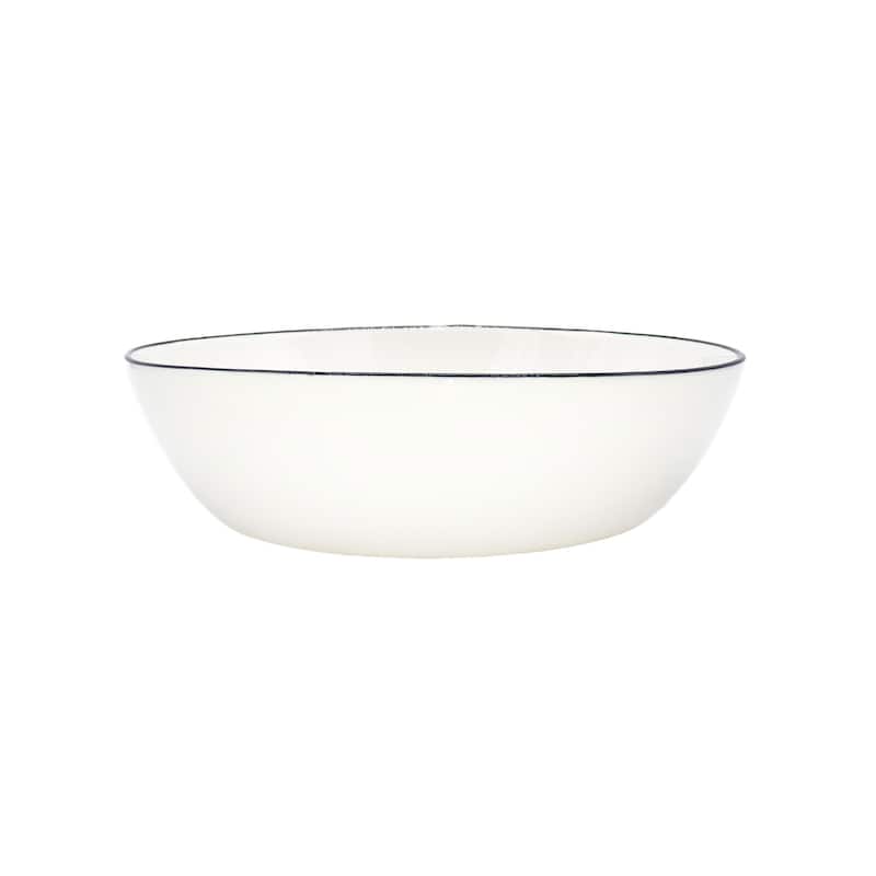 Abbesses Pasta Bowls- Set of 4 - Black