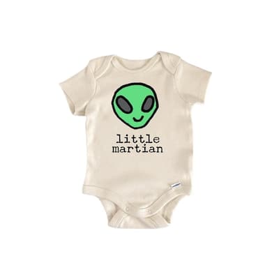 Alien Ufo - Baby Boy Girl Clothes Infant Bodysuit Funny Cute Newborn