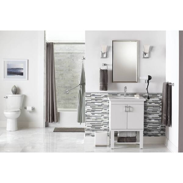 Shop Moen Yb5161 Voss 5 Wide 1 Light Reversible Bathroom Vanity