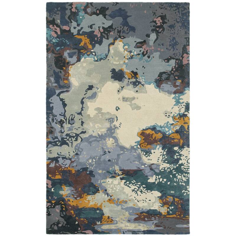 HomeRootsAbstract Industrial Rectangle Area Rug