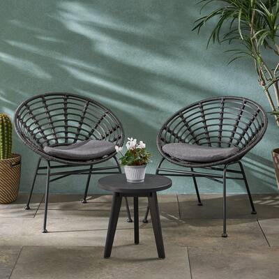 Kingston Outdoor 2 Seater Acacia Wood Chat Set by Christopher Knight Home