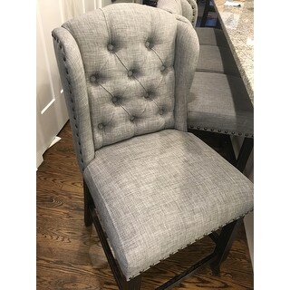 Furniture of America Tays Contemporary Counter Chairs Set of 2