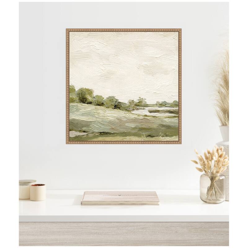 Kate and Laurel Petit View No 7 by Mackenzie Nelson Framed Canvas Wall Art Print