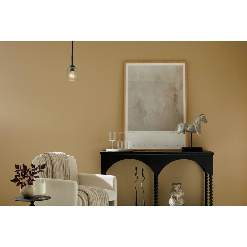 Kichler Lighting Shailene 1-Light Mini Pendant Light with Clear Glass