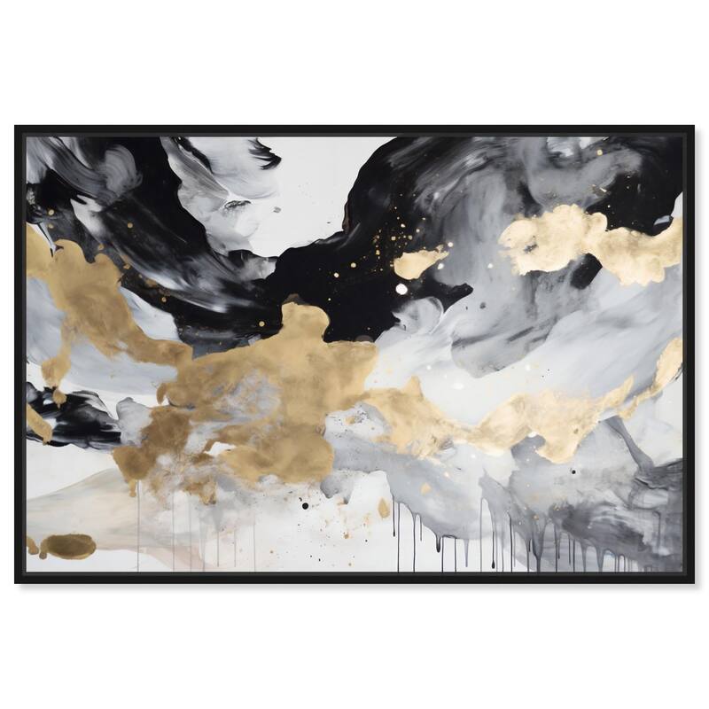 Galactic View Canvas by Art Remedy - Black - 54" x 36"