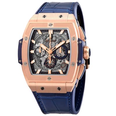 Hublot Spirit of Big Bang 42mm 18kt King Gold Chronograph Automatic Men's Watch - Silver-Tone