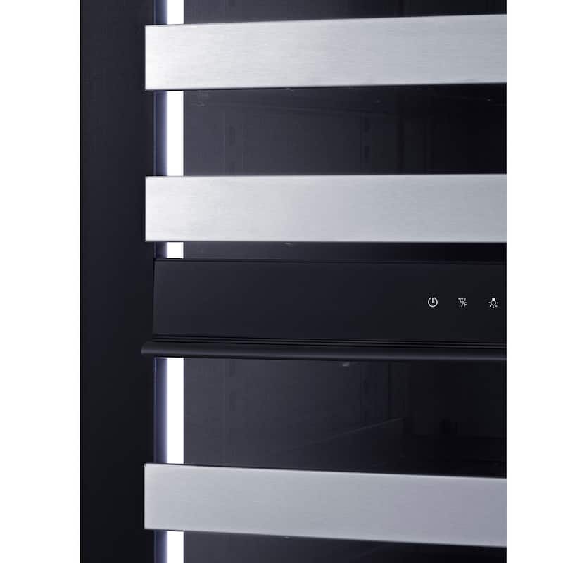 Summit CL244WC2 24" Wide 48 Bottle Capacity Built-In Wine Cooler with