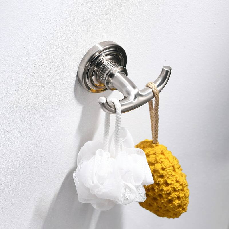 4-Pieces Bathroom Towel Rack 24 Inches Adjustable