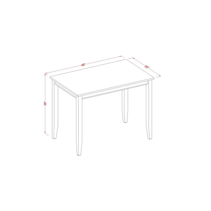 Counter Height Dining Set - Gothic Glamour Table & Chairs - Modern Kitchen Furniture