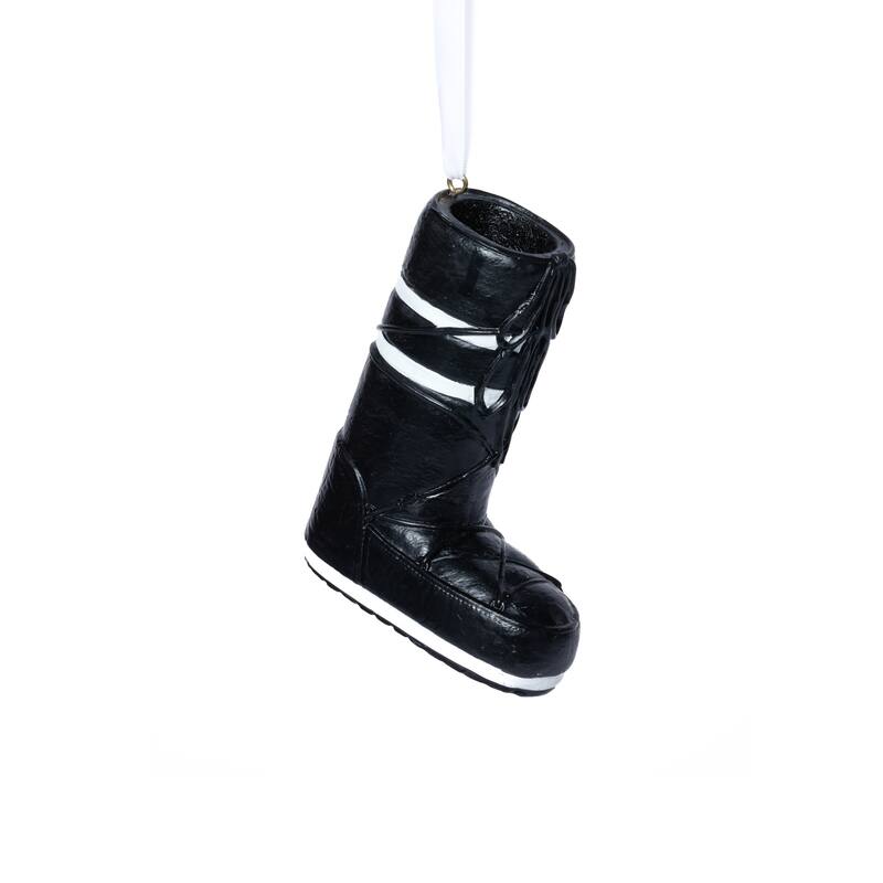 Après Ski Boot Holiday Ornaments, 6 Hanging Pieces (3 Sets of 2 Assorted Sizes)