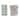 Cotton Napkins with Scalloped Edge and Stripes - 18.0"L x 18.0"W x 0.3"H - 18.0"L x 18.0"W x 0.3"H