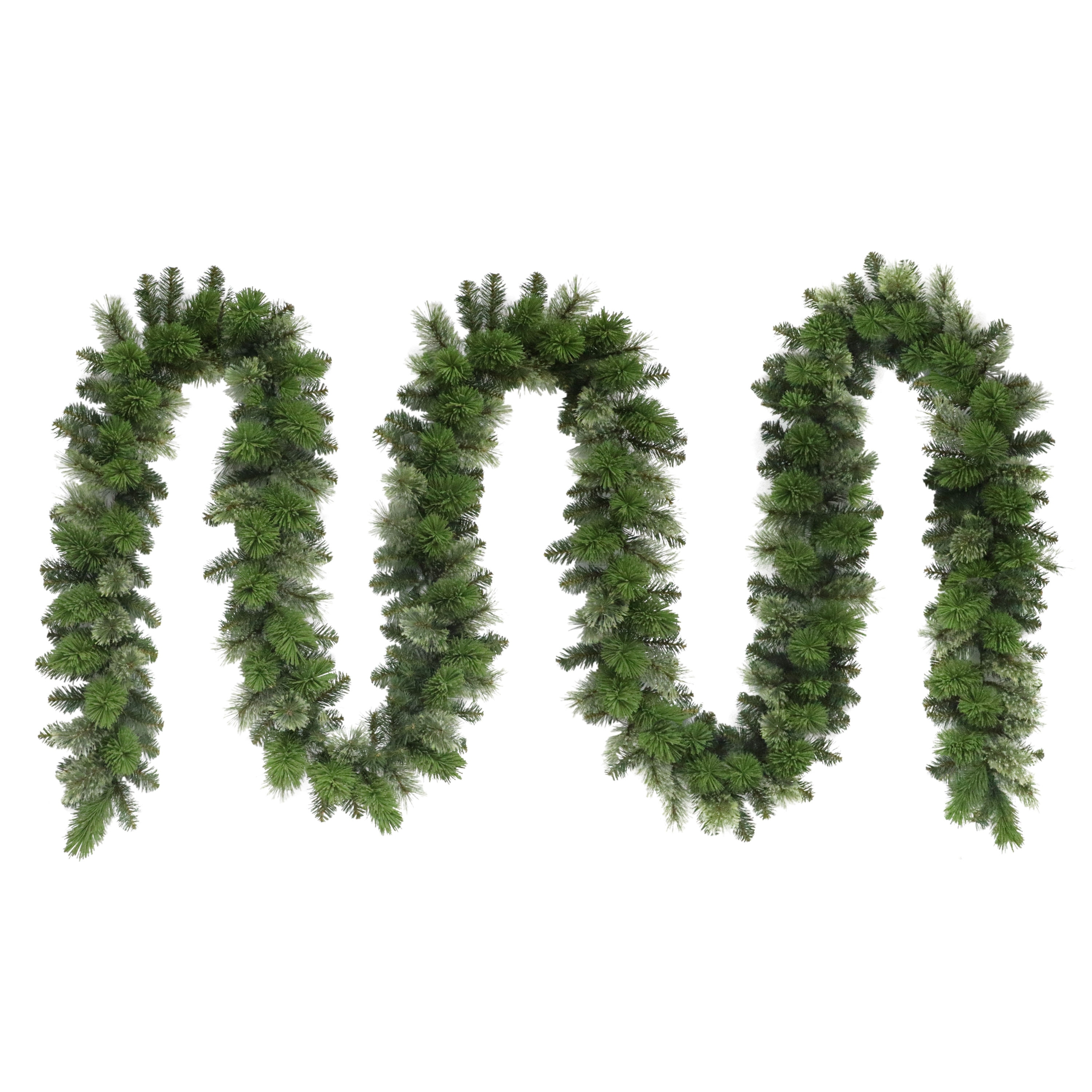Puleo International 20' x 10" Oklahoma Pine Artificial Christmas Garland