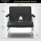 preview thumbnail 6 of 12, Atlas Signature Genuine Leather Accent Chair