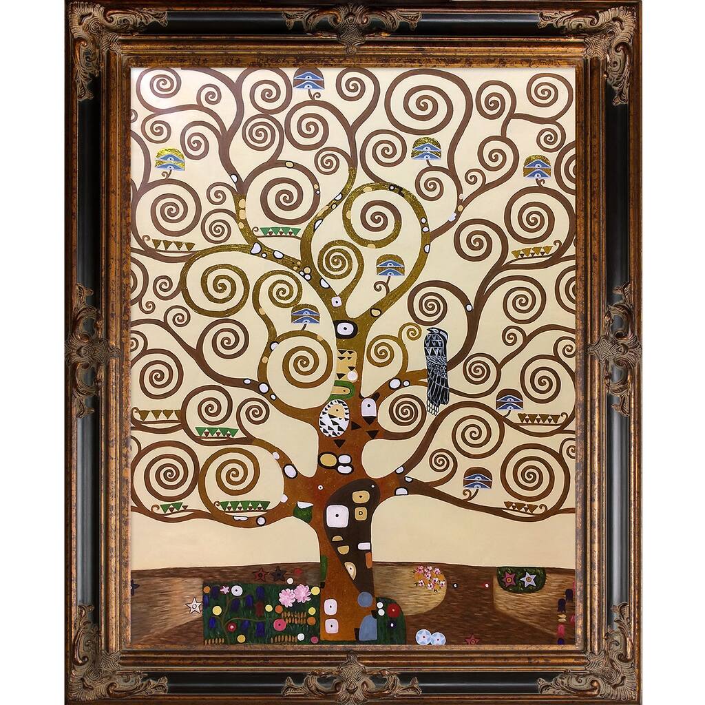 La Pastiche Tree of Life (Luxury Line) with Excalibur Frame ,41.5"x 51.5"