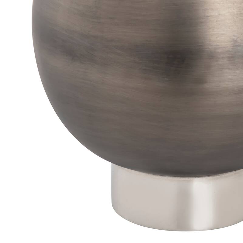 Elk Home Allred Gunmetal Metal 18.5 Inch Wide Vase