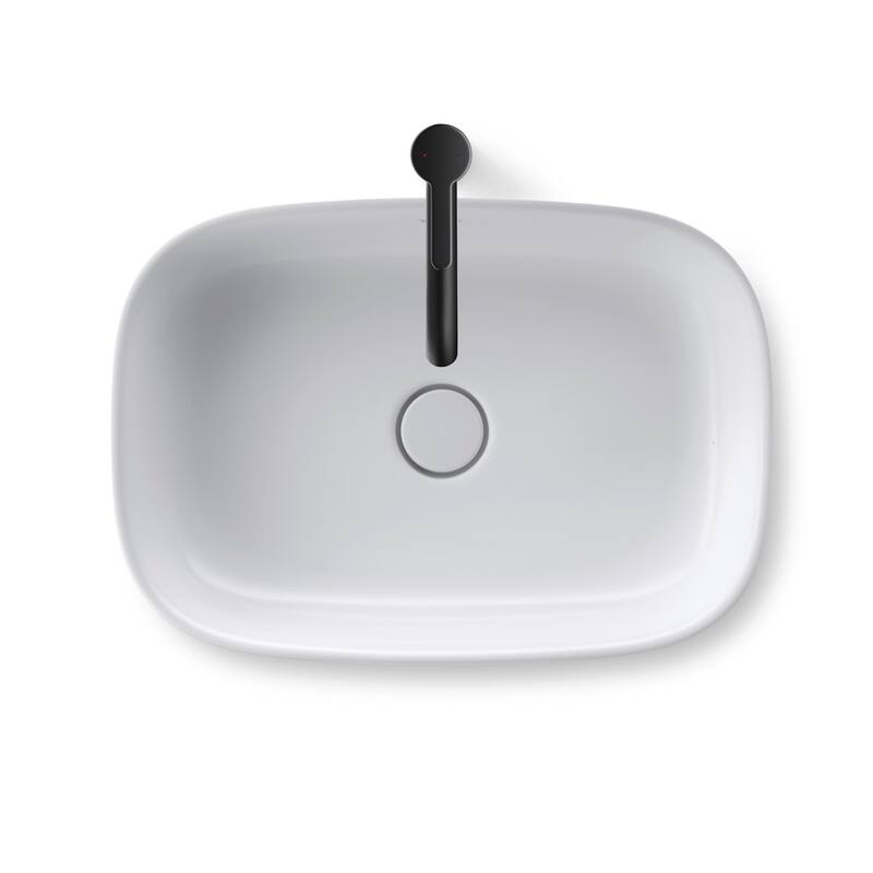 Duravit 237355-1HOLE Zencha 15" Ceramic Vanity Top