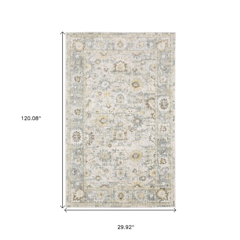 HomeRootsOriental Traditional Rectangle Area Rug