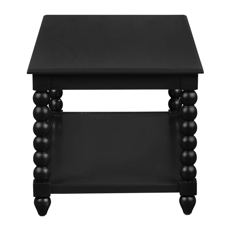 Elise Coffee Table in Black Finish