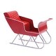 preview thumbnail 2 of 0, Sleigh (Set of 2) 12"L x 8"H Metal - 12" x 4.75" x 8"
