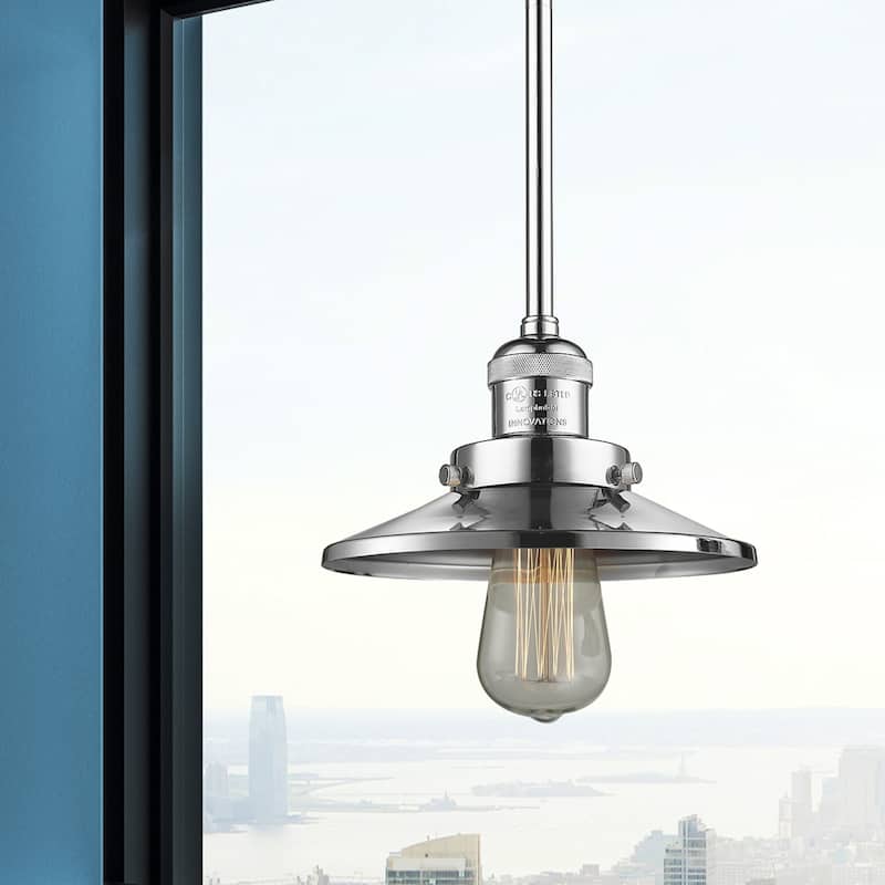 Innovations Lighting Railroad 8" Wide Mini Pendant - Downrod