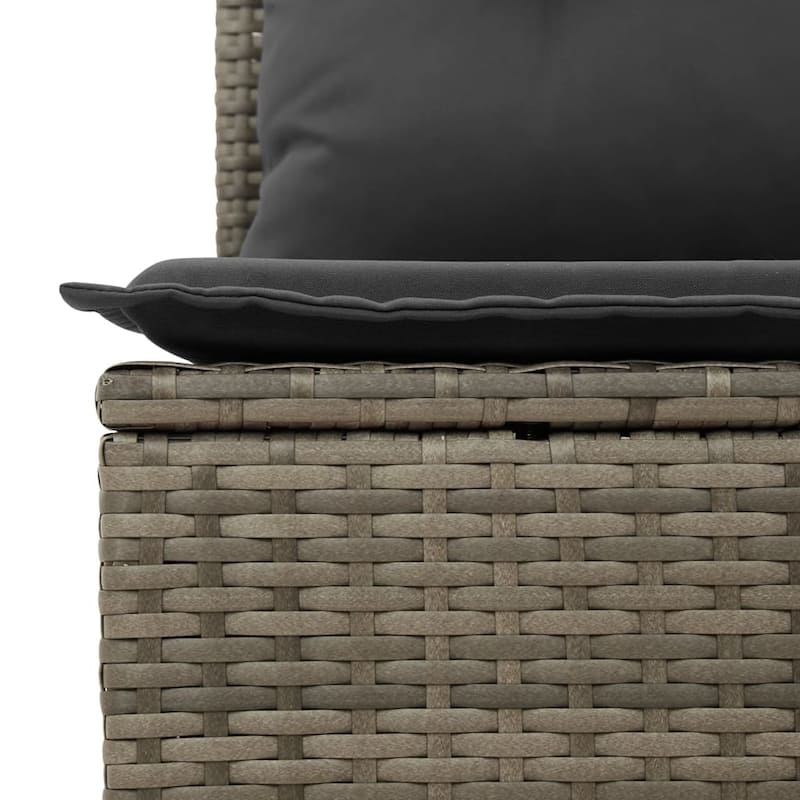 7-Piece Modular Patio Sofa Set - 21.7 x 39.4 x 28.7 in