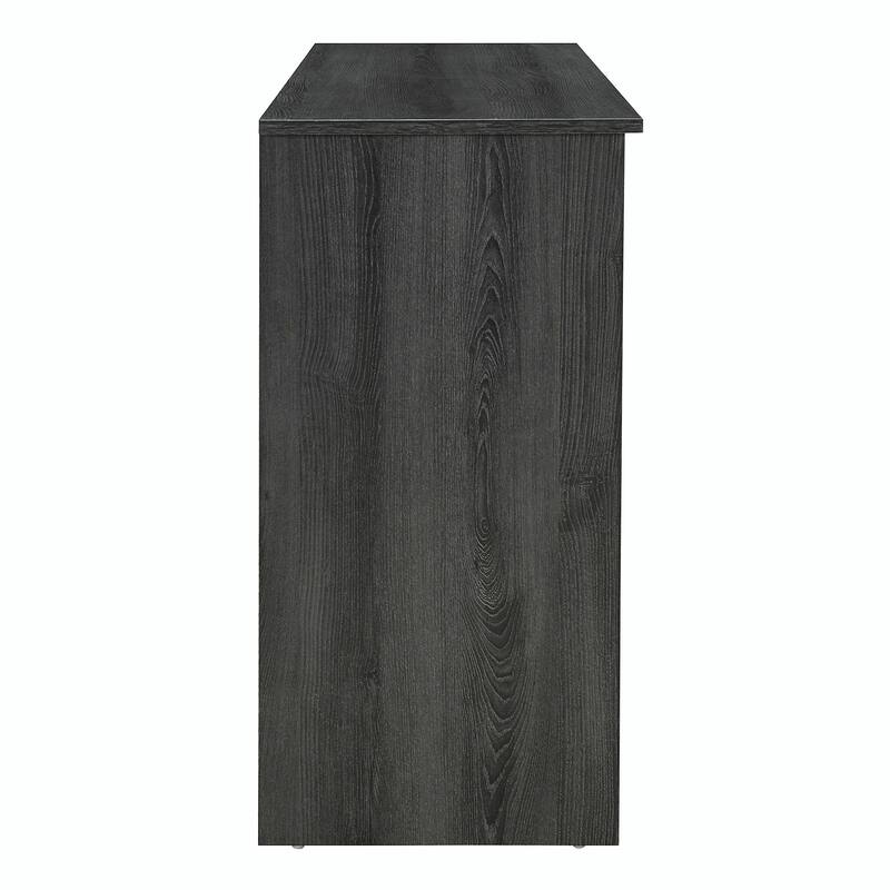 Retro 3-Door Sideboard - Large Storage with Rattan Doors and Metal Handles
