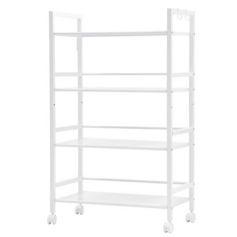 3- OR 4-tier Wheeled Steel Kitchen Island Cart
