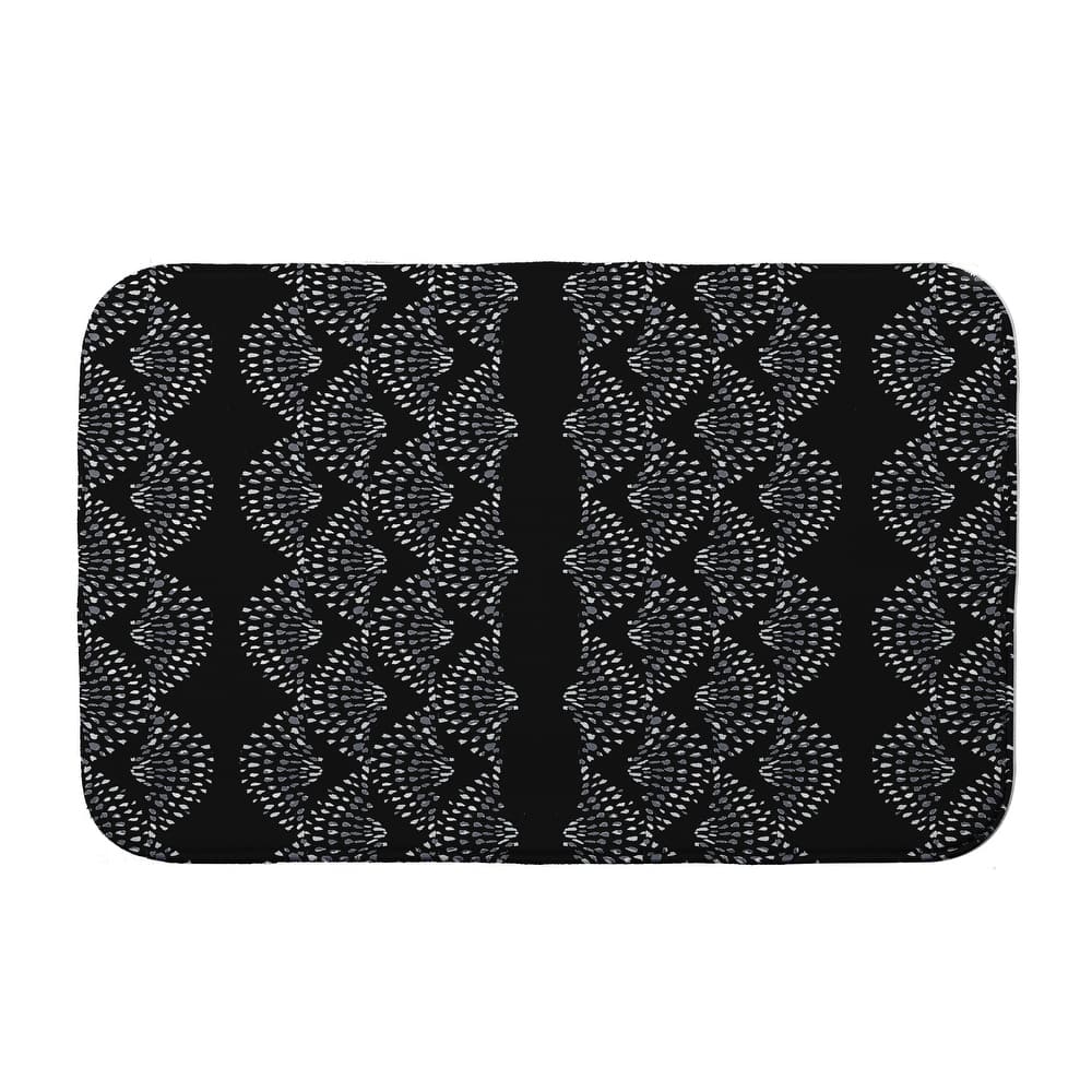 Dotted Decor Bath Mat