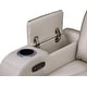 preview thumbnail 12 of 10, Jazz 37"W Leather Aire Transformer Power Reclining Chair w/Power Headrest, LED Lights, USB & USB-C Ports, Storage & Cupholders