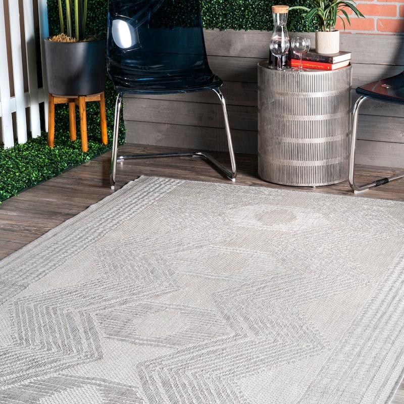 Nuloom Charlotte Contemporary Indoor/Outdoor Area Rug