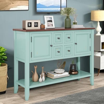 Console Sofa Table with Drawers Farmhouse Wood Sofa Tables Console Table for Entryway