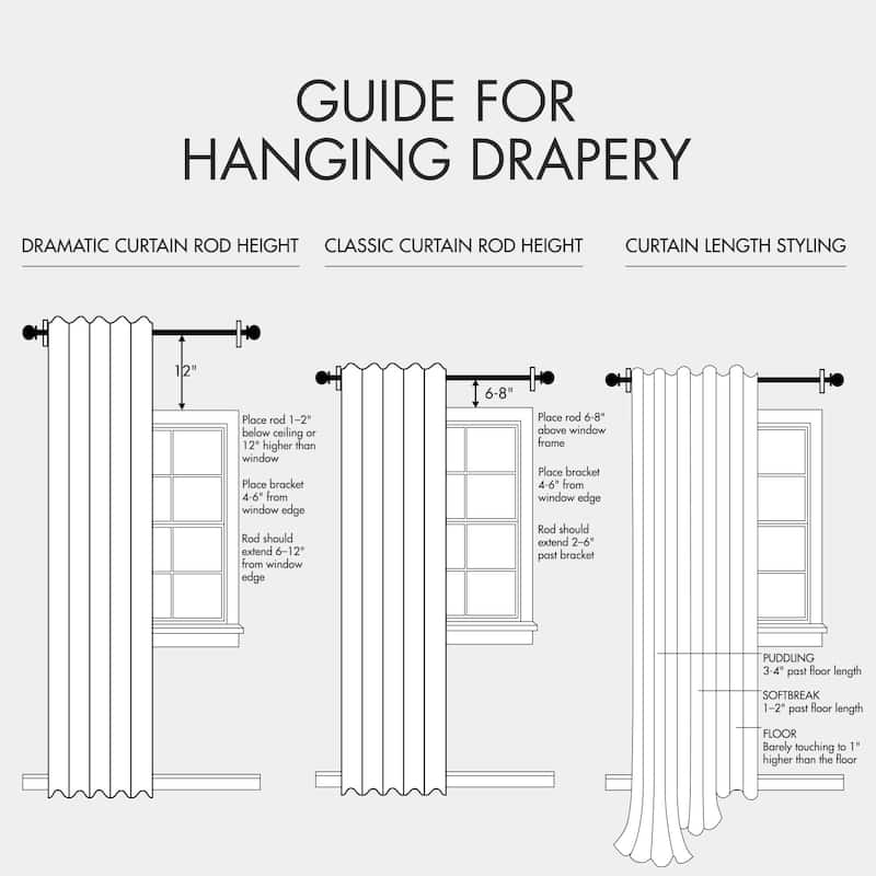 Madison Park Vera Burnout Printed Curtain Panel Single