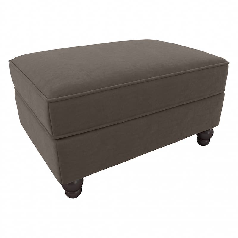 Bush Furniture Coventry Large Upholstered Storage Ottoman