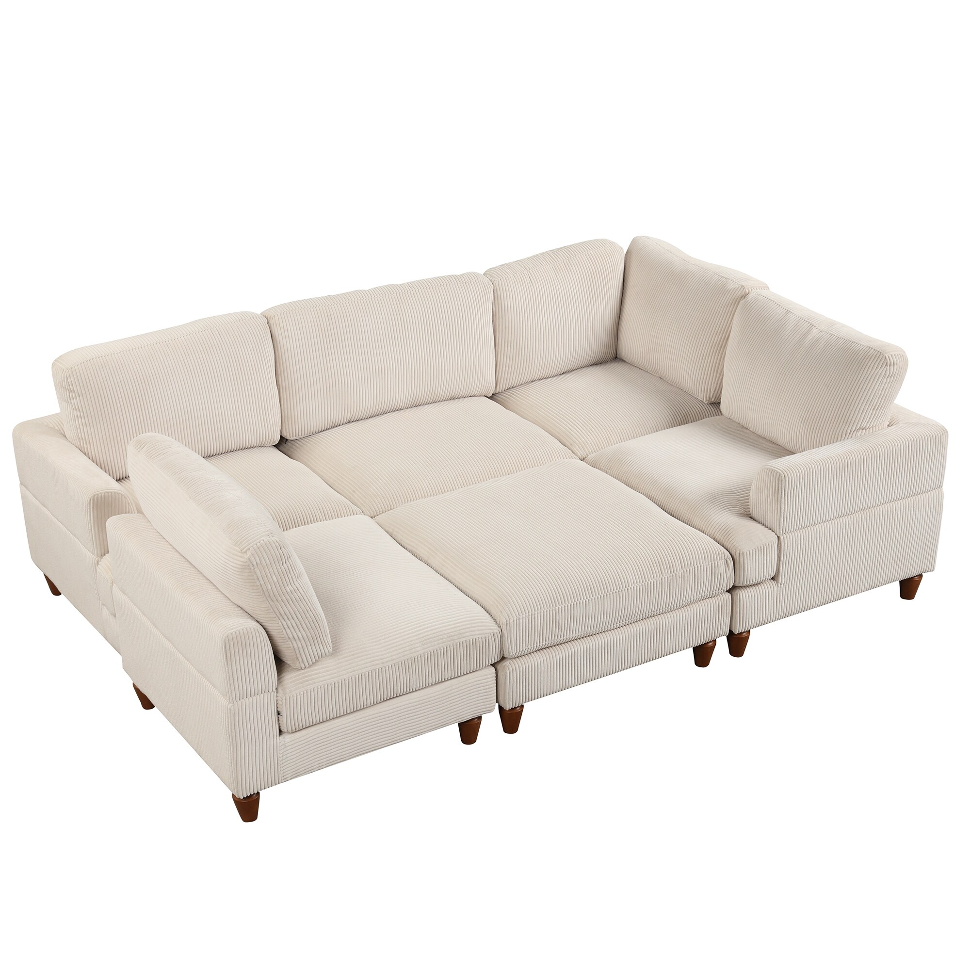 Corduroy sectional hotsell