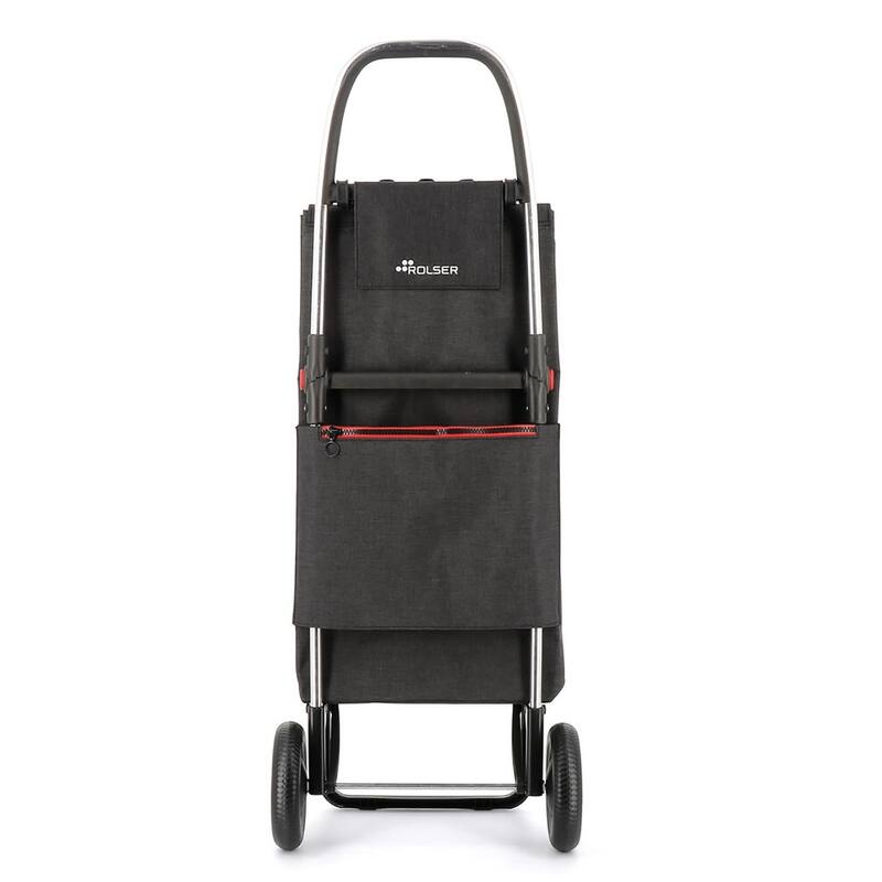 Shopping Trolley Rolser Wallaby Tweed 2 Wheel Foldable - 16.14 in.W x 12.6 in.D x 41.14 in.H